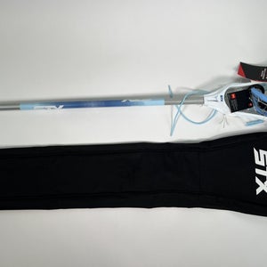 STX / Crux 100 Girl's Lacrosse Stick / 4 Sight+ Youth Eyegard / Stick Bag / READ