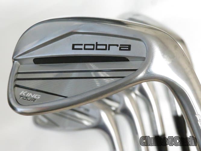 Cobra 2023 King Tour Irons Graphite Mitsubishi MMT 85 Stiff Flex 5-P