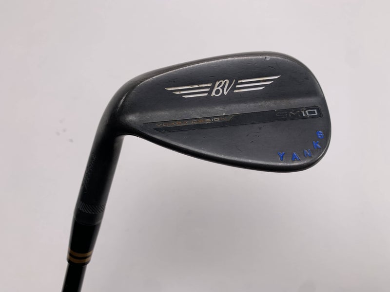 Titleist Vokey SM10 Jet Black Gap Wedge GW 50* 8 F-Grind DG S400 Black Mens LH