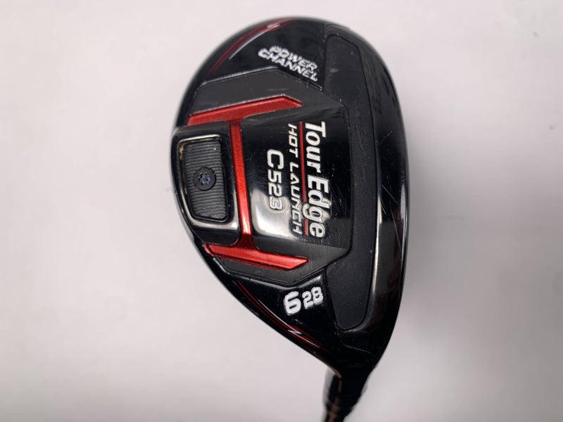 Tour Edge Hot Launch C523 6 Hybrid 28* Hot Launch 55g Regular Graphite Mens RH