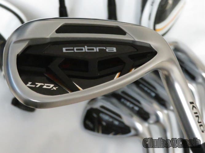 Cobra LTDx Combo 4H 5H Hybrid 6-P,G Irons KBS PGI 65 A-Flex SENIOR