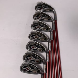Ping G15 Iron Set 4-PW Orange Dot 2* Flat TFC 149 Ladies Graphite Womens RH