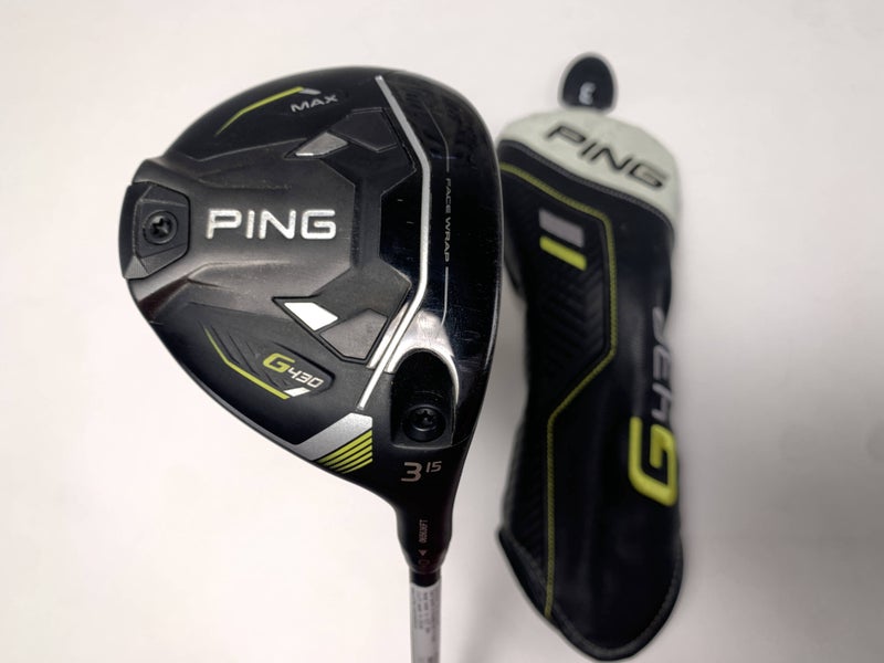 Ping G430 Max 3 Fairway Wood 15* Alta CB 65g Stiff Graphite Mens RH HC