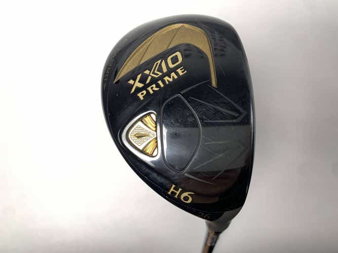XXIO Prime 11 6 Hybrid 26* Prime SP-1100 Flex 3212 43g Regular Graphite Mens RH
