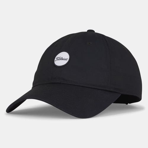 NEW Titleist Montauk Lightweight Black/White Golf Hat OSFM (Closeout)