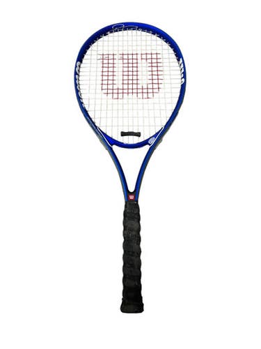 Used Wilson FEDERER Adult Tennis Racquet Orange 4 1/2" 11833-S000166158