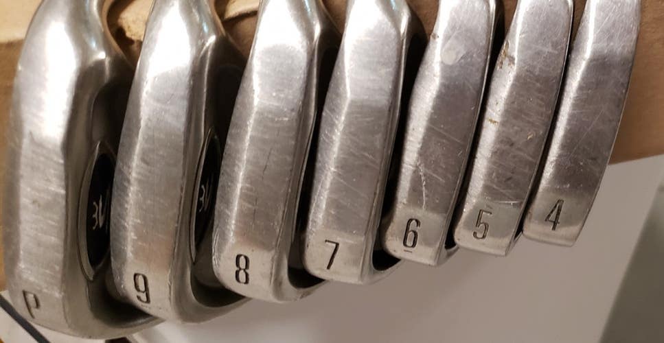 SET OF 7 KING COBRA SS-i CAVITY BACK GOLF IRONS 4-PW S STEEL EXCELL AZ925