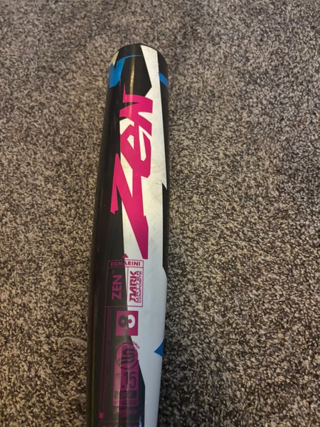 2025 DeMarini CF Zen Composite USSSA Certified Bat (-8) 22 oz 30" (Used)