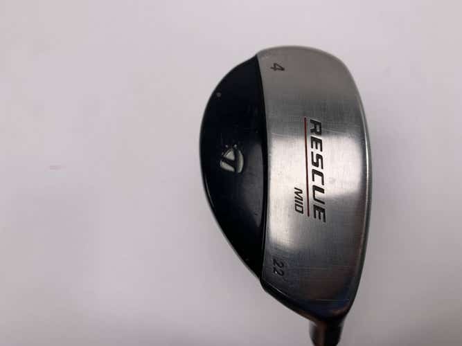 TaylorMade Rescue Mid 4 Hybrid 22* Regular Graphite Mens RH