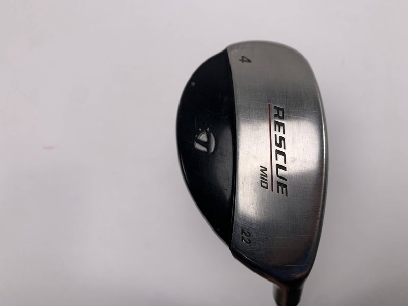 TaylorMade Rescue Mid 4 Hybrid 22* Regular Graphite Mens RH