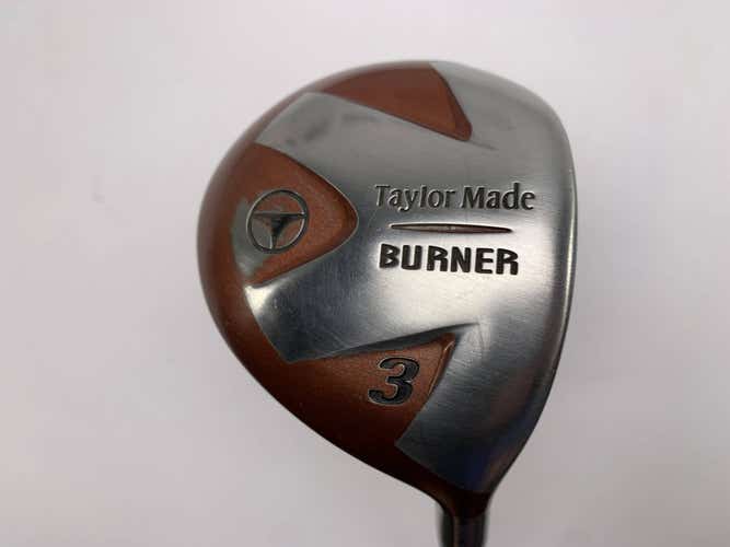 TaylorMade Burner 1998 3 Fairway Wood 15* Bubble 2 S-90 Stiff Graphite Mens RH