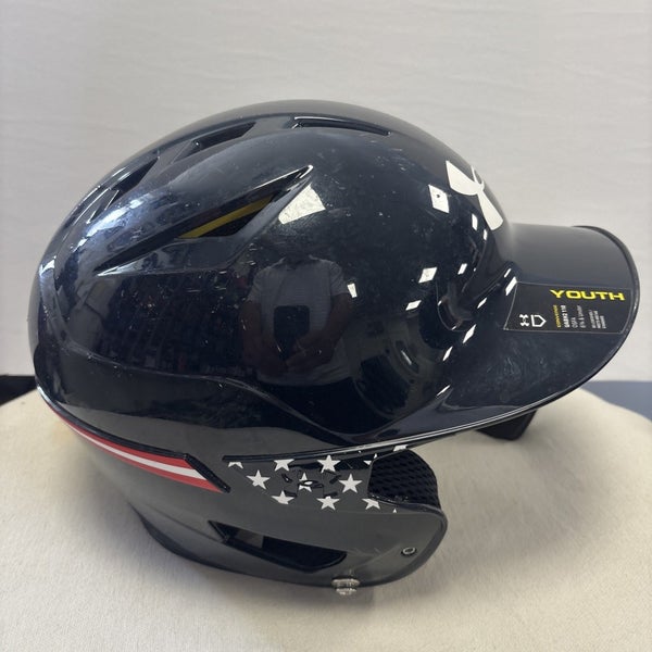 Youth Size 5 7/8 - 6 3/4 UNDER ARMOUR UABH2 110 Baseball Helmet
