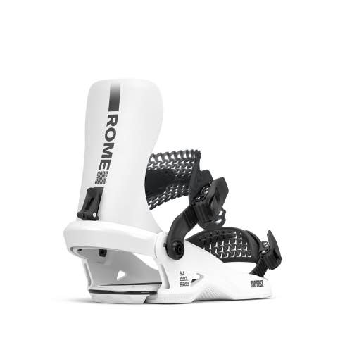 Rome 390 Boss HW Snowboard Bindings M/L (Men's US 7.5-10) White New 2026