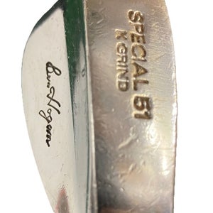 Ben Hogan Special 51 K Grind Forged Gap Wedge Stiff Flex Steel 35.5" RH New Grip
