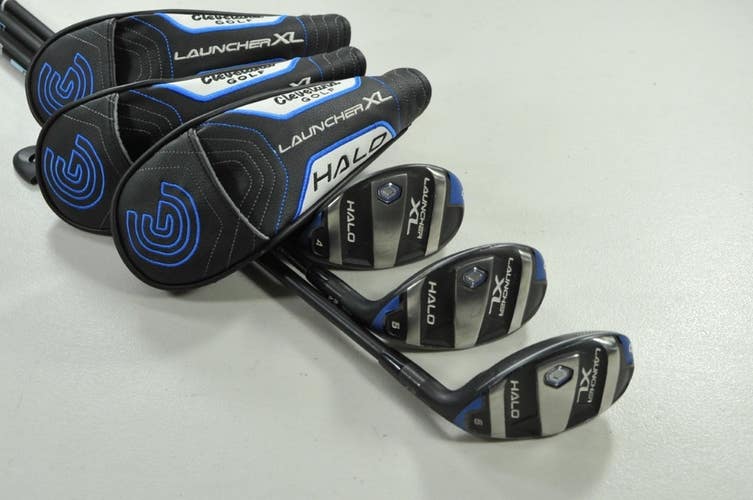 Cleveland Launcher XL Halo 2021 Ladies 4, 5, 6 Hybrid Set Right Graphite #202959