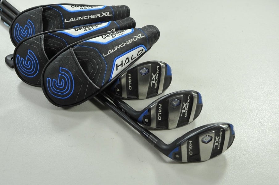 Cleveland Launcher XL Halo 2021 Ladies 4, 5, 6 Hybrid Set Right Graphite #202959