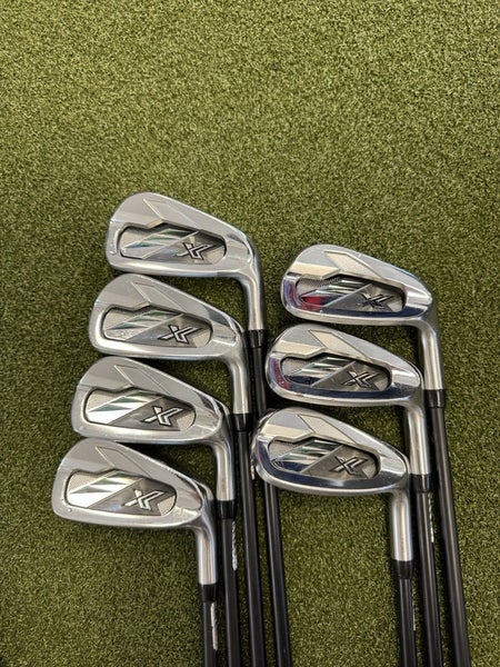 Xxio 12 X Iron Set 5-PW, AW Regular Flex 57g Miyazaki Ax-Ii Graphite 3233 READ