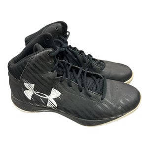 Under Armour Used Size 12 (Women's 13) Black Men's Shoes