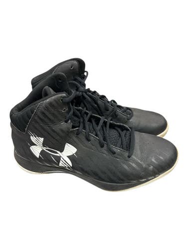 Under Armour Used Size 12 (Women's 13) Black Men's Shoes
