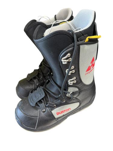 Used Burton PROGRESSION SZ 10.5 Mens Snowboard Boots Black Senior 10.5 11833-S000163852