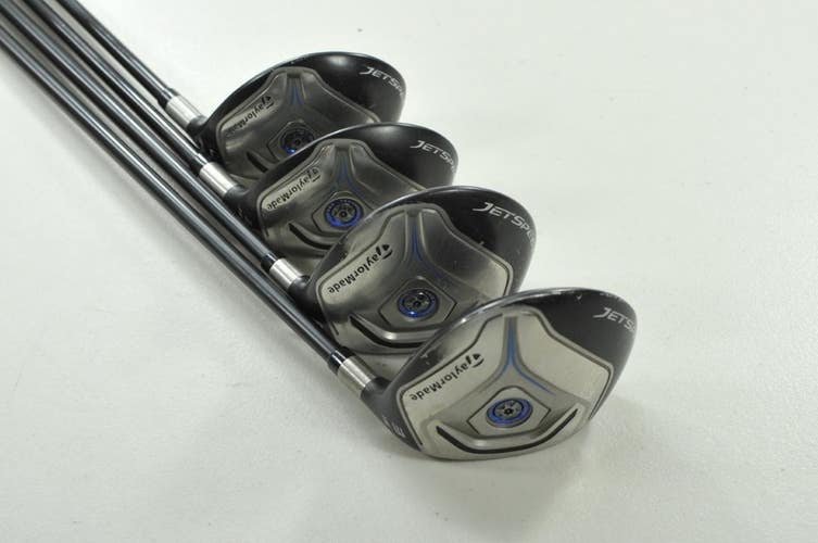 TaylorMade JetSpeed 3 and 5 Fairway Woods, 3 and 4 Hybrids Set Regular  # 202832