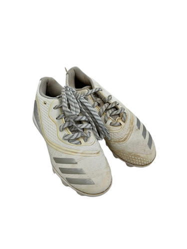 Used Adidas ICON BB/SB Cleats White Youth 13.0 11692-S000140107