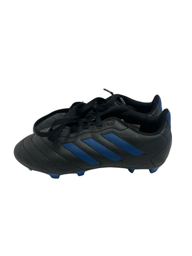 Used Adidas GOLETTO Soccer Cleats Black And Royal Blue Junior 01 11692-S000141740