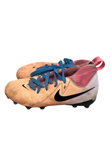 Used Nike PHANTOM LUNA Soccer Cleats Pink Junior 04 11692-S000141732