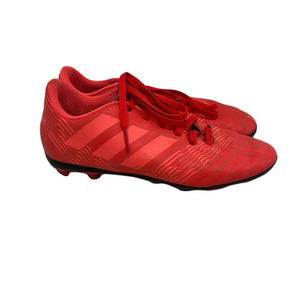 Used Adidas NEMESIS Soccer Cleats Red Junior 02.5 11692-S000141752