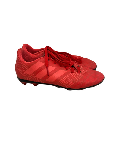 Used Adidas NEMESIS Soccer Cleats Red Junior 02.5 11692-S000141752