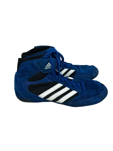 Used Adidas PRETEREO Wrestling Shoes Royal Blue Senior 11.5 11692-S000141756