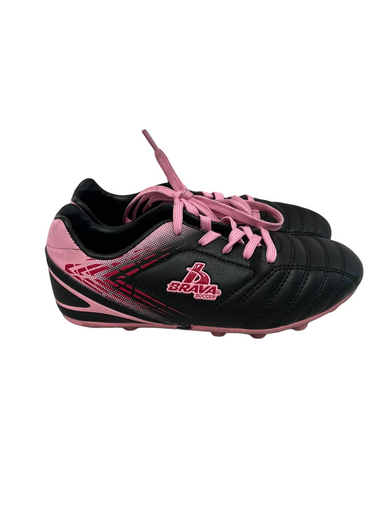 Used Brava Soccer Cleats Black And Pink Junior 01 11692-S000141760