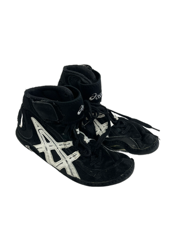 Used Asics JACKAL Wrestling Shoes Black Senior 8.5 11692-S000139818