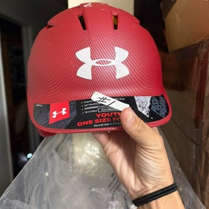 One Size Fits All Under Armour Batting Helmet (New) baseball