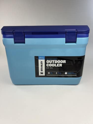 STANLEY Easy Carry ADVENTURE Outdoor Cooler 16 Qt  w/ Bungee System Blue