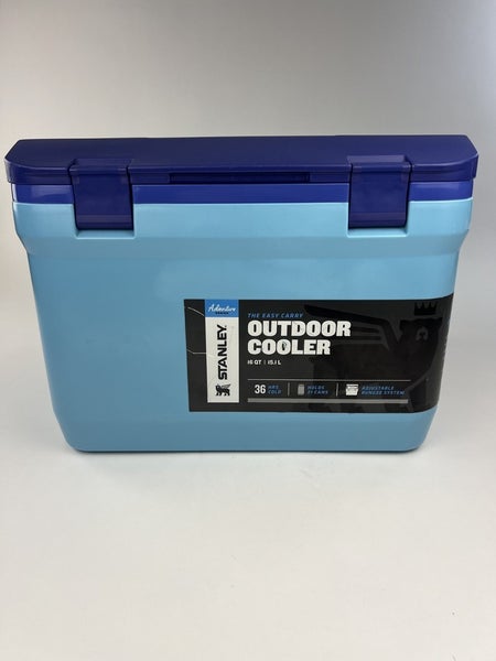 STANLEY Easy Carry ADVENTURE Outdoor Cooler 16 Qt  w/ Bungee System Blue