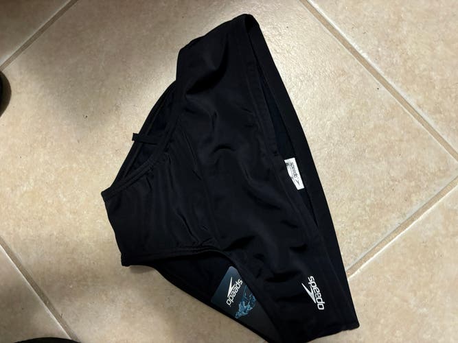Black Size 34 Men's Swimsuit (New) Speedo