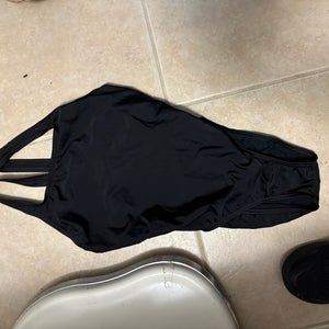 Black Women's Swimsuit (New) 10/36 for size