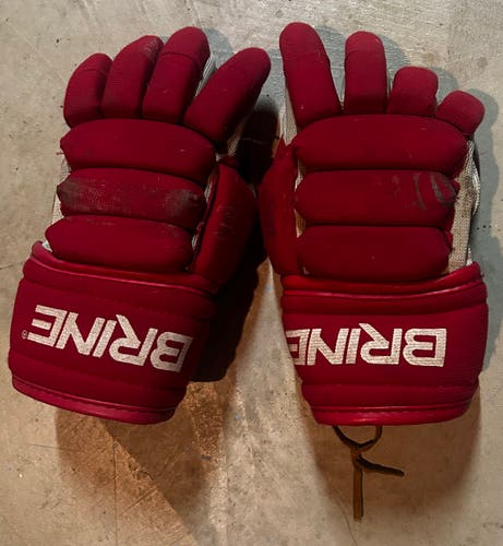 Brine Lacrosse Gloves 10" (Used)