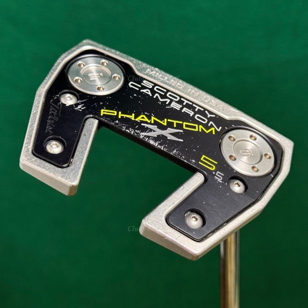 Scotty Cameron 2021 Phantom X 5.5 Slant-Neck 34" Putter Golf Club w/ Headcover