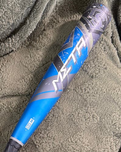 2020 LOUISVILLE SLUGGER BLUE META Composite BBCOR Certified Bat (-3) 28 oz 31" (Used)