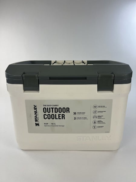 STANLEY Easy Carry ADVENTURE Outdoor Cooler 16 Qt  w/ Bungee System - Polar READ