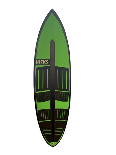 Used JACKS SURFBOARD SCRAMBLER Surfboard Green 5Ft 10In 10299-S000300972