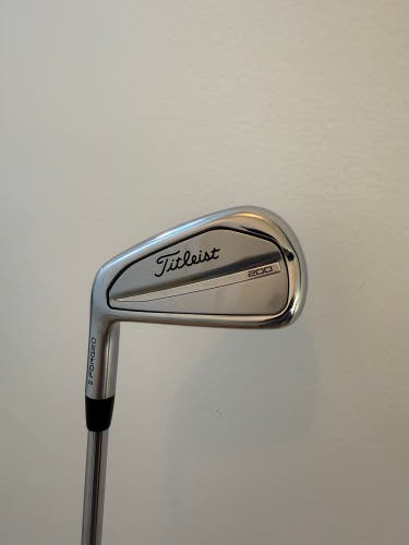 Men's 2023 Titleist T200 Left Hand Iron Set Stiff Flex Steel Shaft (Used)