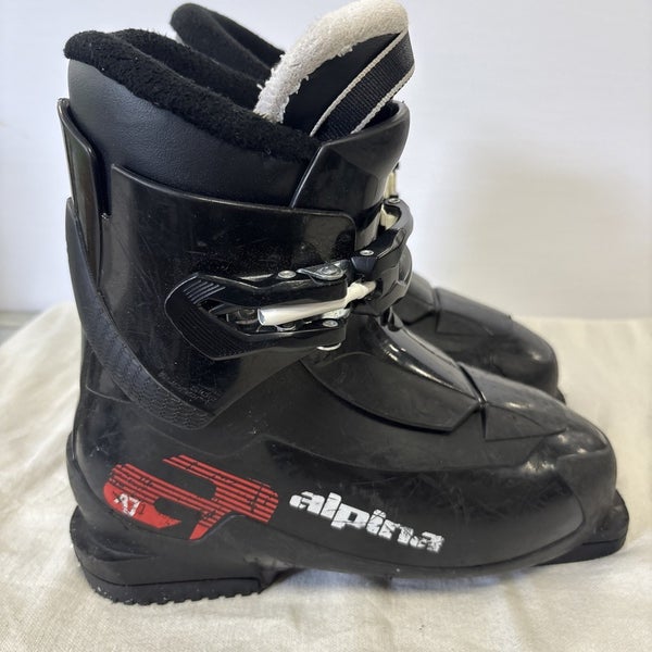 Mondo Size 21 US Kids Size 2 ALPINA AJ1 Ski Boots.        u