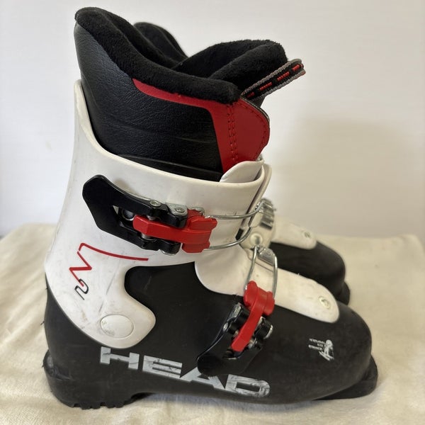 Mondo Size 21 US Kids Size 2 HEAD Z2 Ski Boots.       u