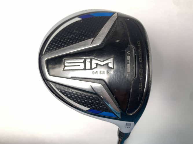 TaylorMade SIM MAX 5 Fairway Wood 18* Fujikura Ventus Blue 6-S Stiff RH