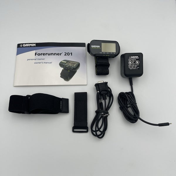 Garmin Forerunner 201 GPS Personal Trainer + Accessories - TESTED Works