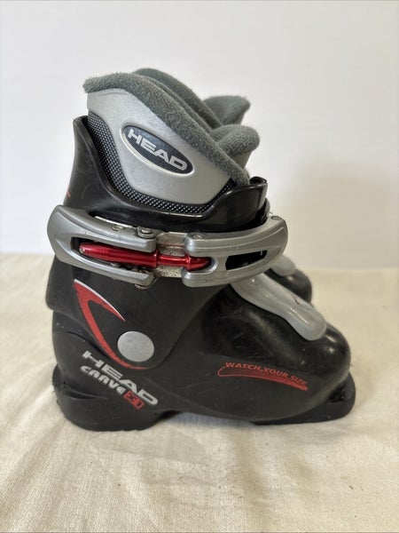 Mondo Size 15 - 16.5 US Kids Size 9 HEAD CARVE X1 Ski Boots