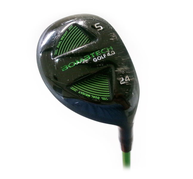 Bombtech Golf 4.0 24* 5 Hybrid/Rescue Graphite Regular Flex